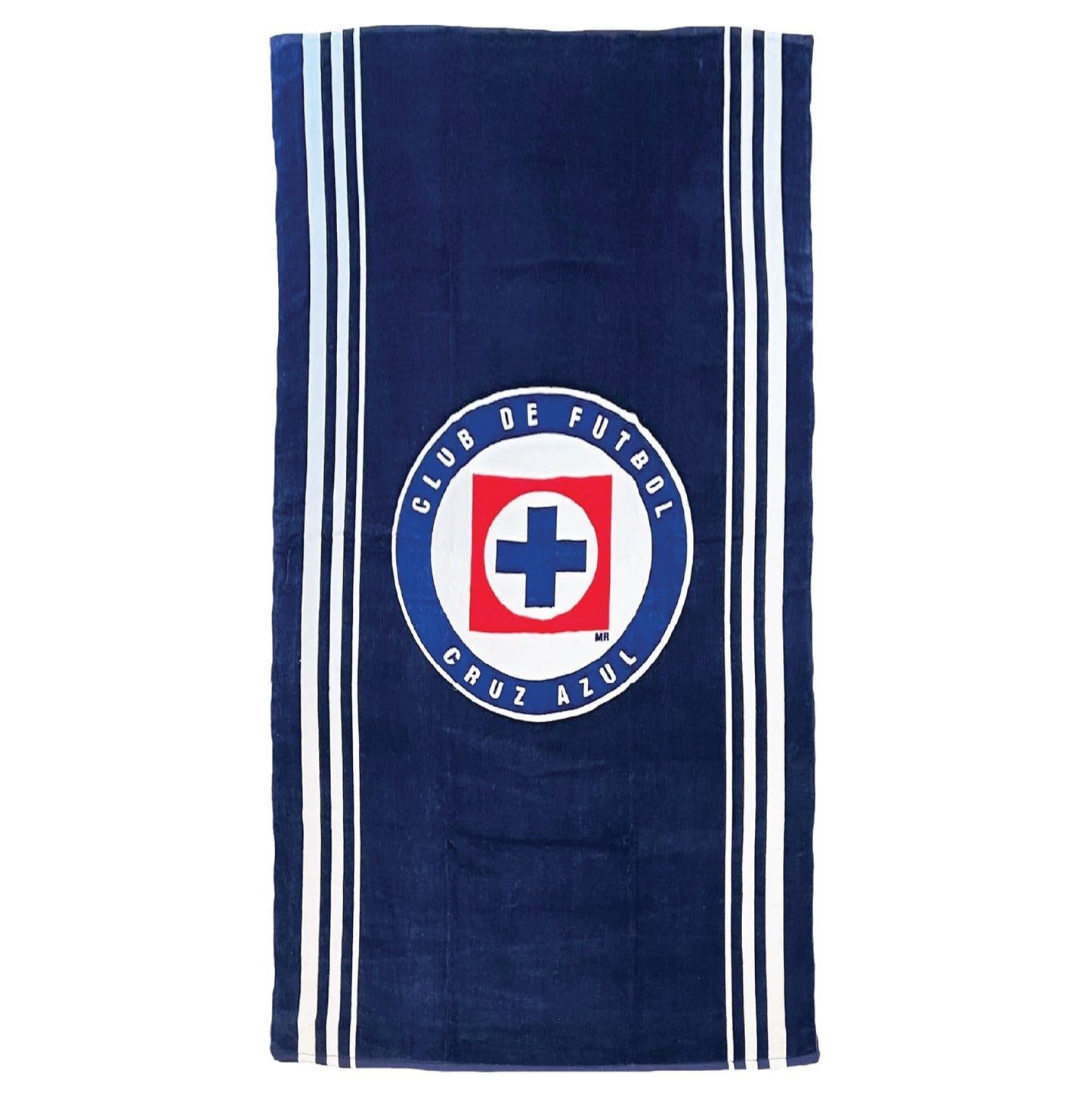 Cruz Azul Officially Licensed Oversize Beach Towel | XL 34" x 64" | Soft, Absorbent & Vibrant Team Colors