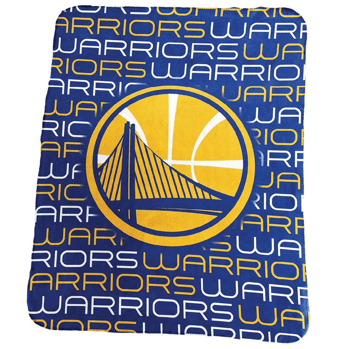 NBA Golden State Warriors Comfy Micro Raschel Throw Blanket - 60" x 80"