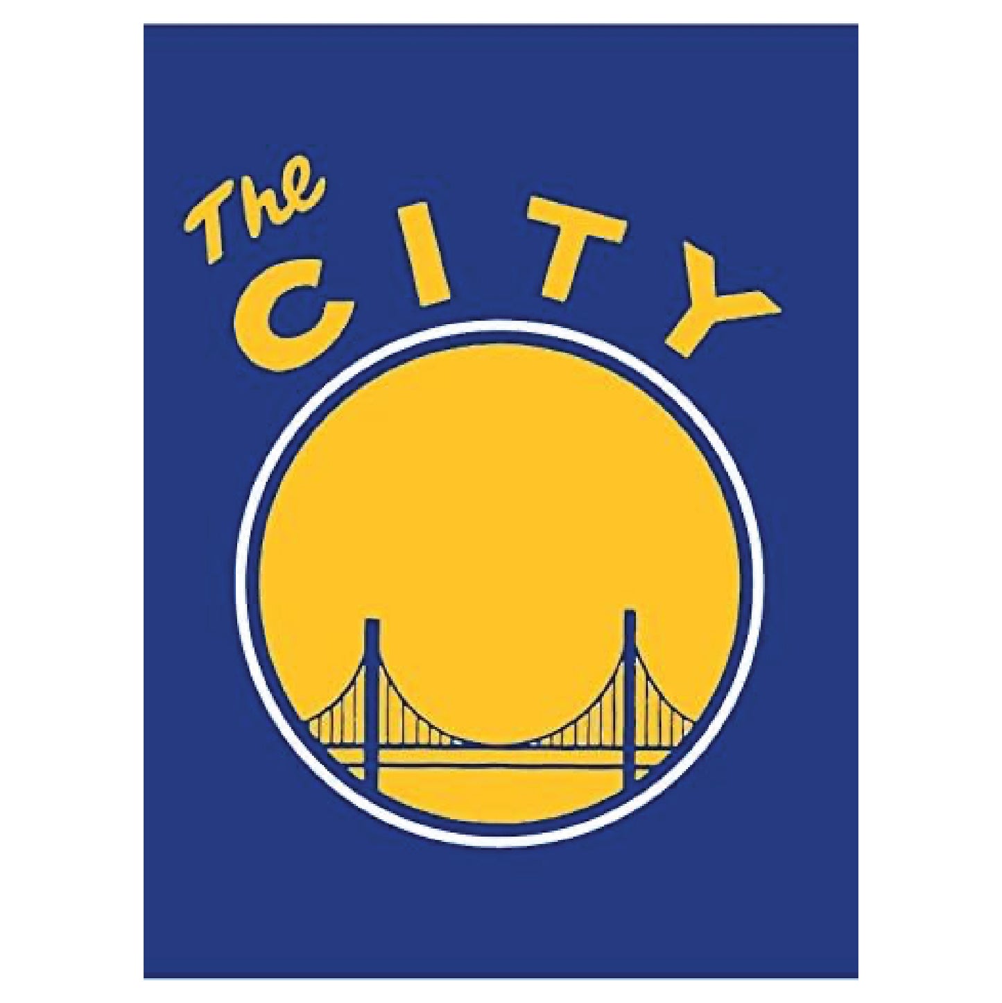 NBA Golden State Warriors The City Licensed Twin Silk Touch Blanket Throw - 60" x 80"