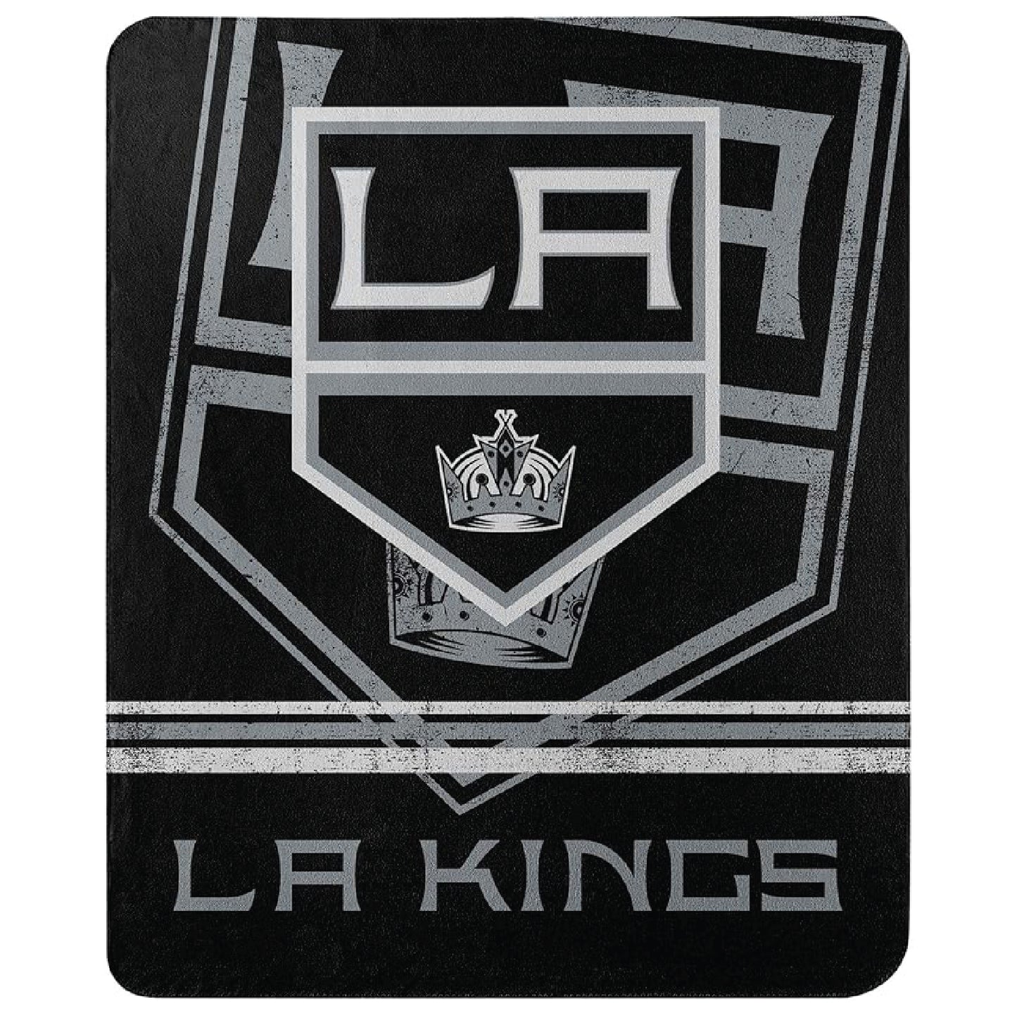 Northwest NHL Los Angeles Kings Unisex-Adult Fleece Throw Blanket, 50" x 60", Fade Away