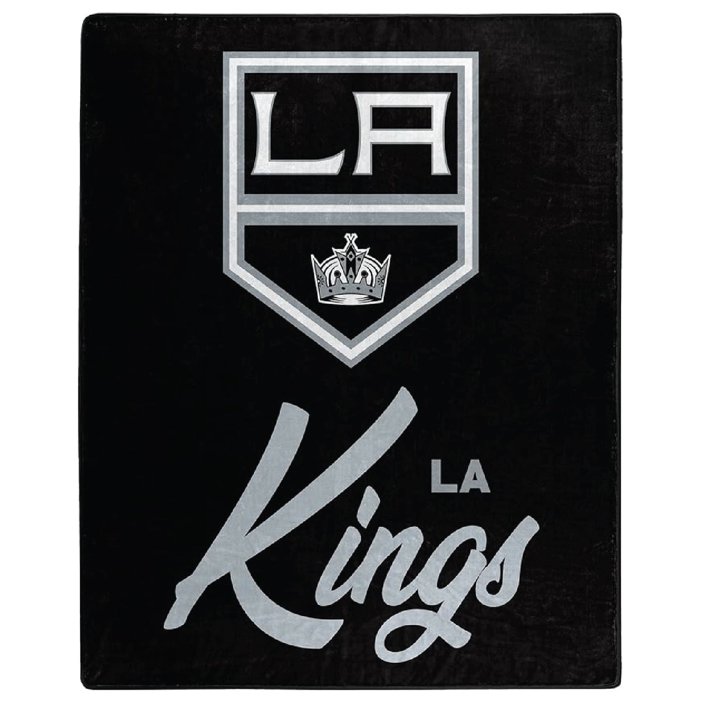 Northwest NHL Los Angeles Kings Unisex-Adult Raschel Throw Blanket, 50" x 60", Signature