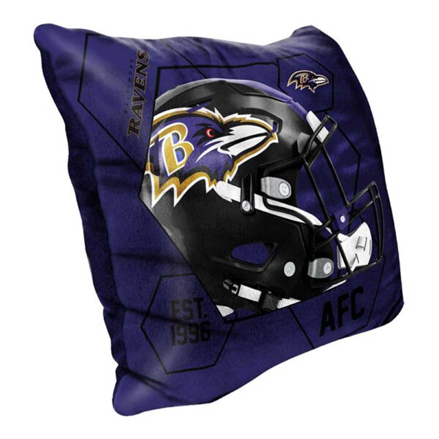 NFL Baltimore Ravens Velvet Plush 18x18" CUSHION