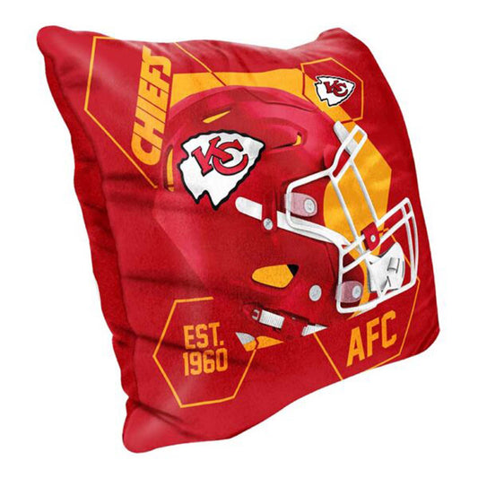 NFL Kansas City Chiefs Velvet Plush 18x18" CUSHION