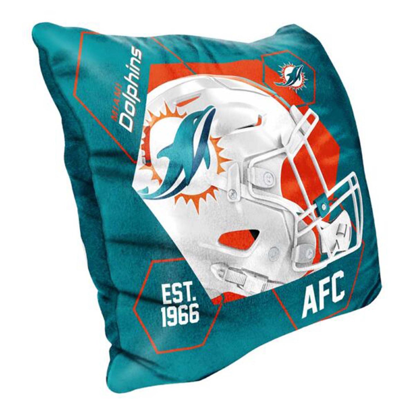 NFL Miami Dolphins Velvet Plush 18x18" CUSHION