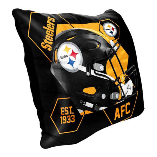 NFL Pittsburgh Steelers Velvet Plush 18x18" CUSHION