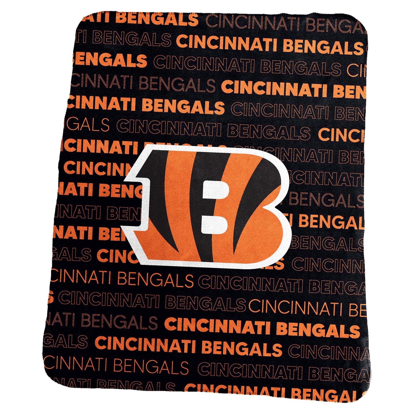 NFL Cincinnati Bengals Micro Plush Blanket, 50x60"