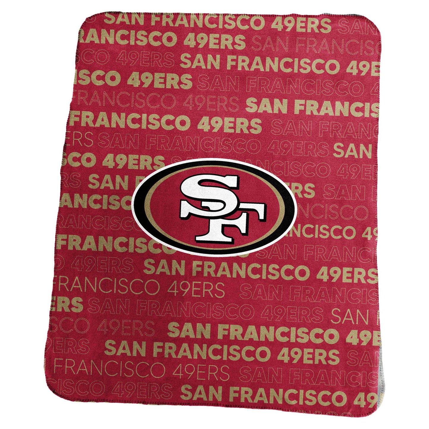 NFL San Francisco 49ers Micro Plush Blanket, 50x60"