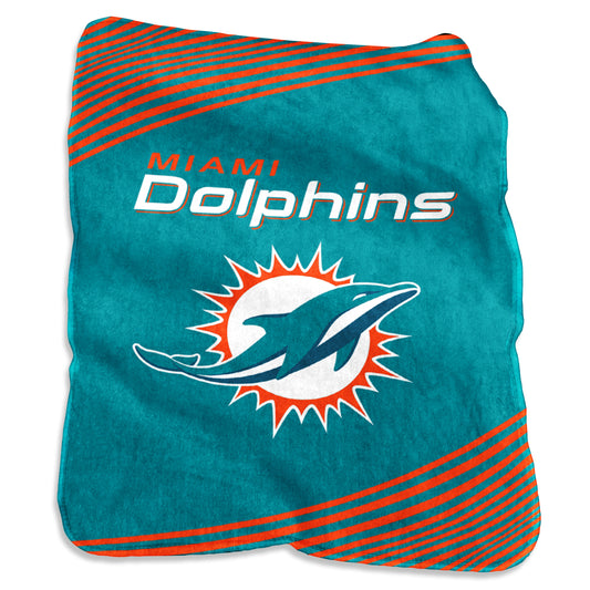 NFL Miami Dolphins Queen Size Blanket