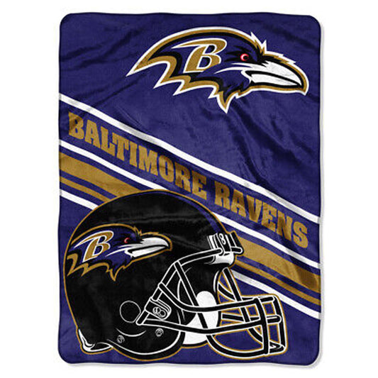 NFL Baltimore Ravens 60x80 Plush Blanket