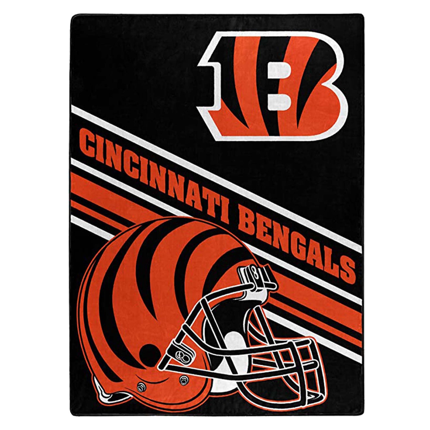 NFL Cincinnati Bengals 60 x 80" Plush Blanket