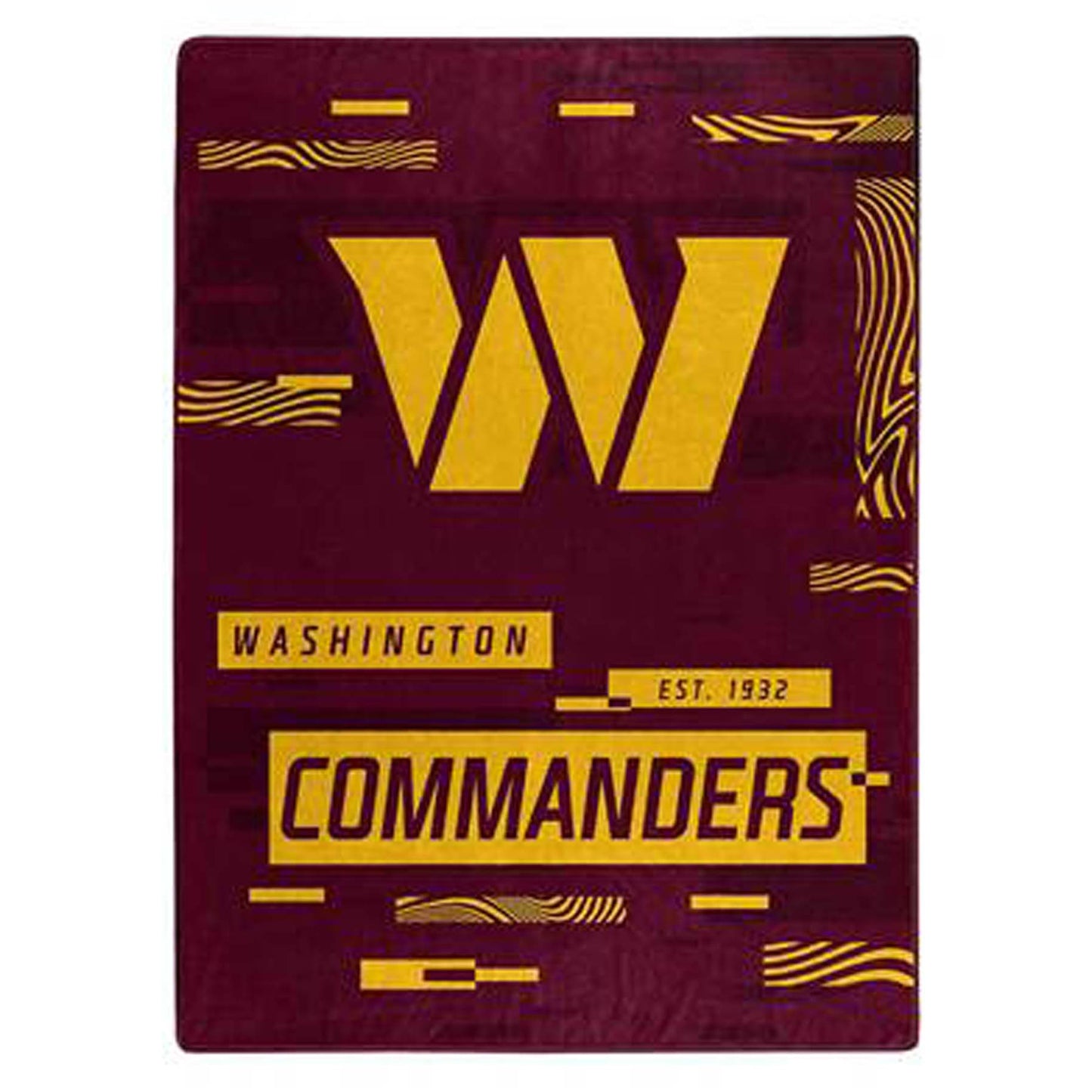 NFL Washington Commanders 60x80" Plush Blanket