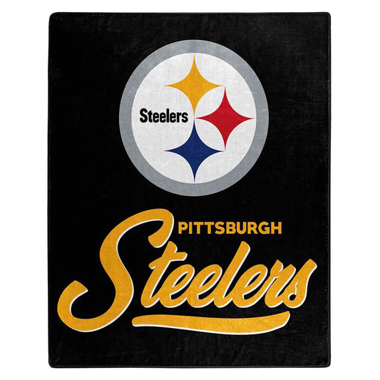 NFL Pittsburgh Steelers 50x60" Thick Plush Throw Blanket