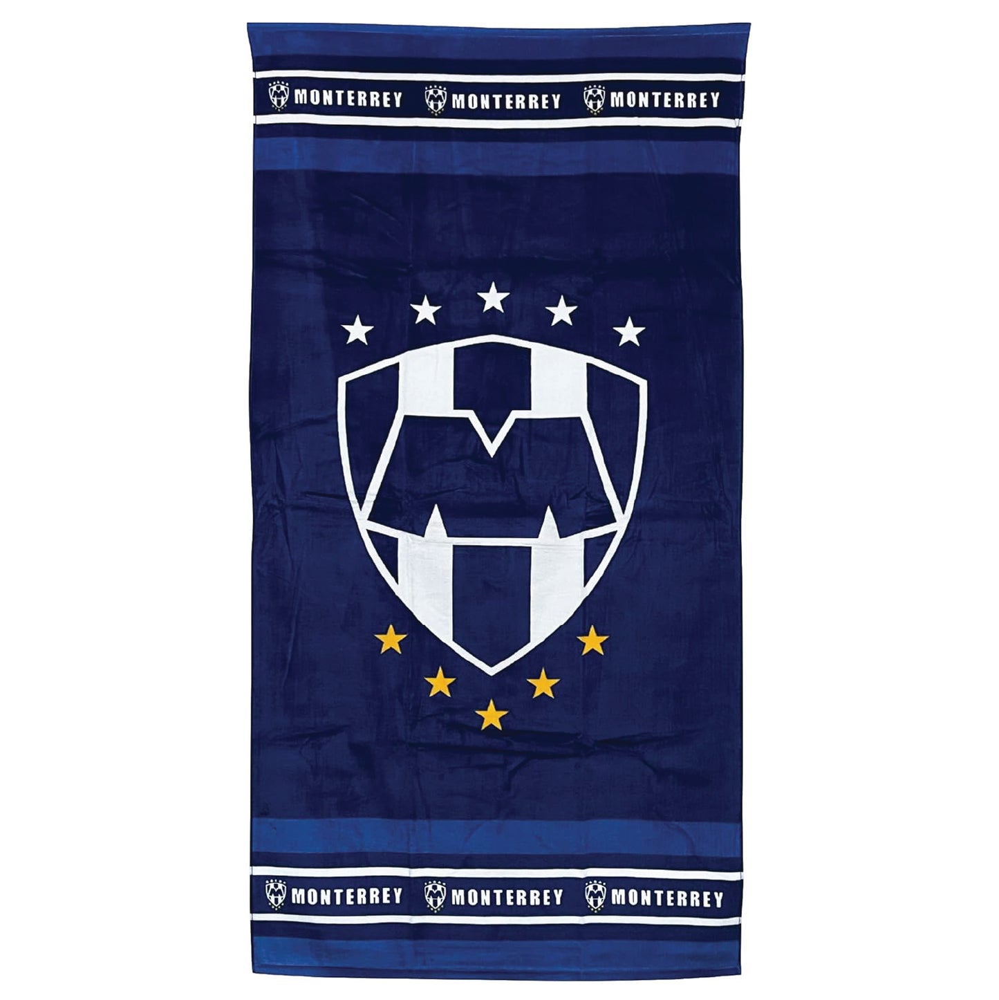 Monterrey Rayado Officially Licensed Beach Towel | Large 30" x 60" | Soft, Absorbent & Vibrant Team Colors