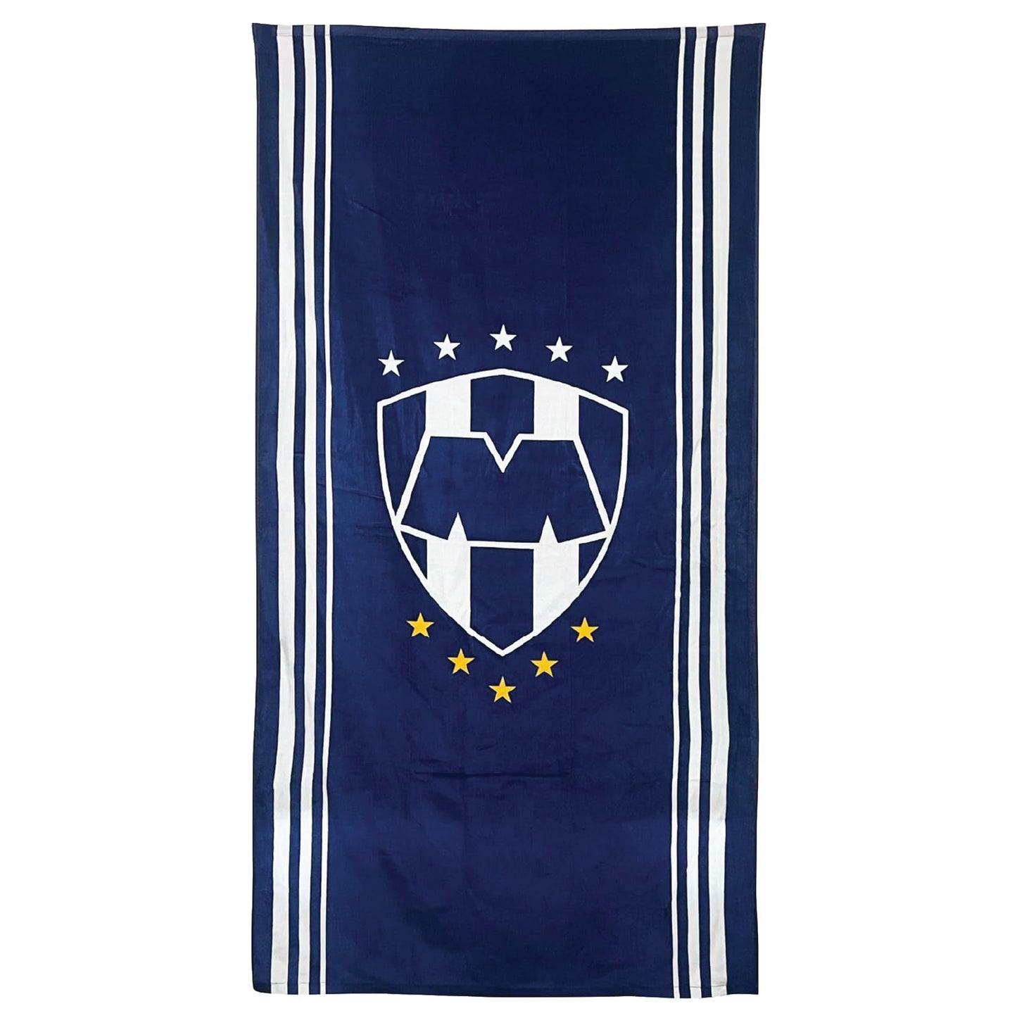Monterrey Rayado Officially Licensed Oversize Beach Towel | XL 34" x 64" | Soft, Absorbent & Vibrant Team Colors