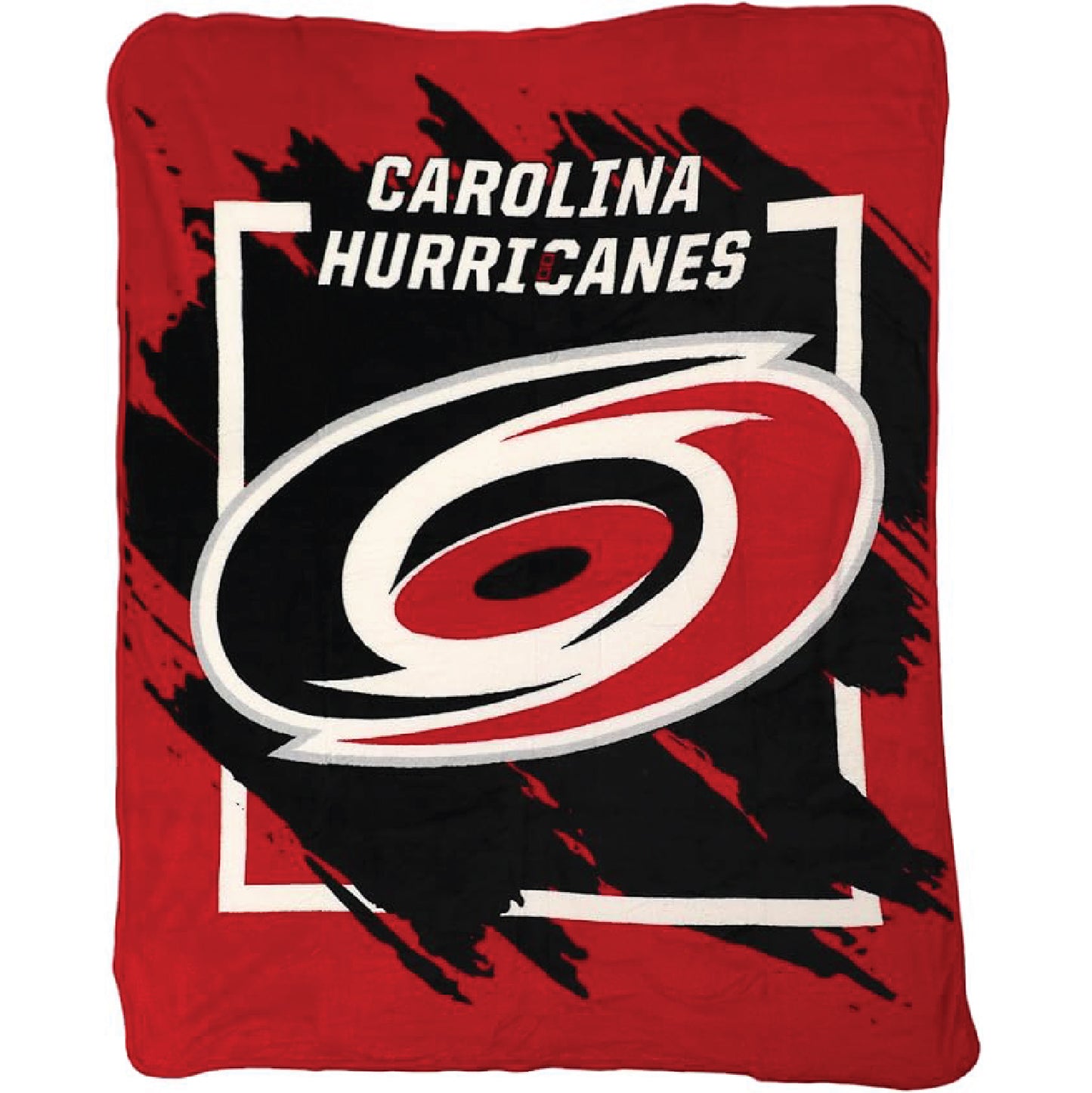 Northwest NHL Carolina Hurricanes Micro Raschel Throw Blanket, 46" x 60", Dimensional