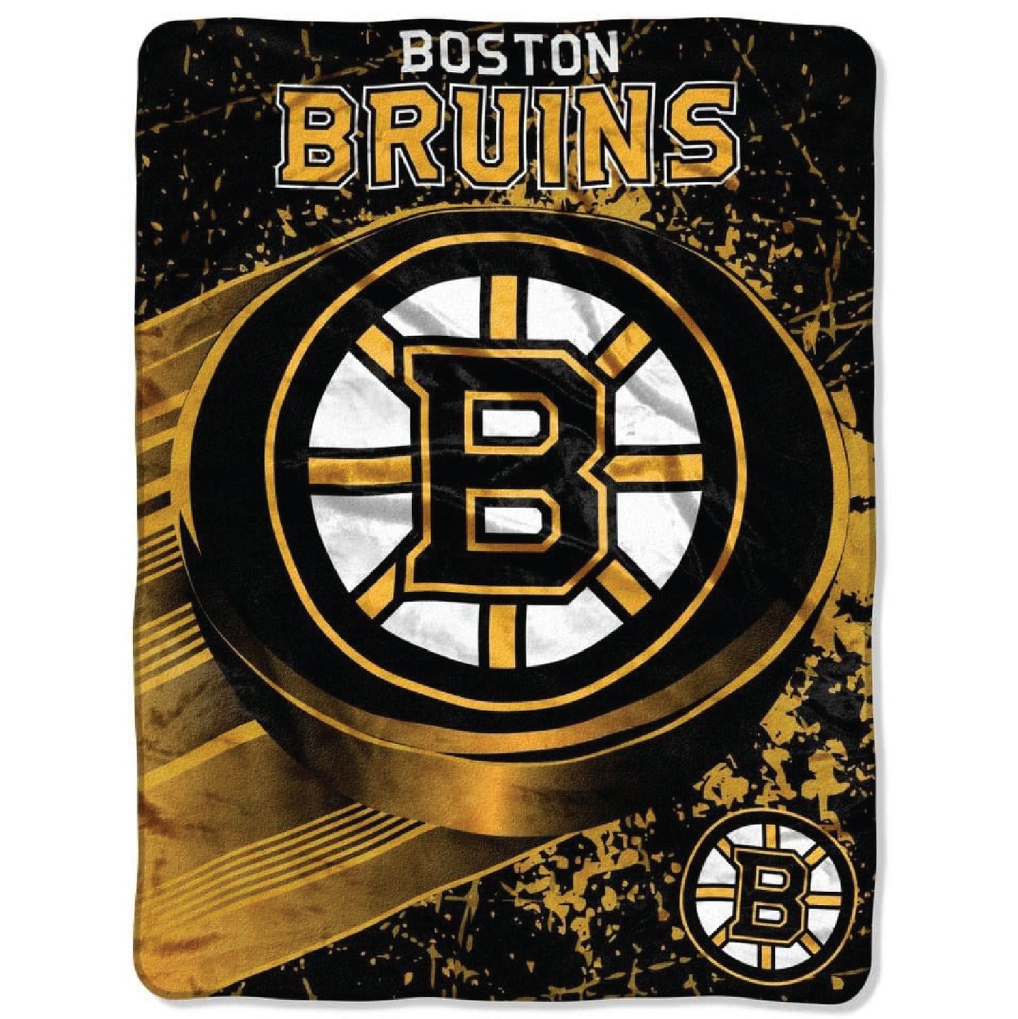 Officially Licensed NHL "Ice Dash" Micro Raschel Throw Blanket, 46" x 60"